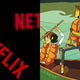L to R: Netflix logo (Muhammed Selim Korkutata / Anadolu Agency), Lumberjanes (Boom! Studios)